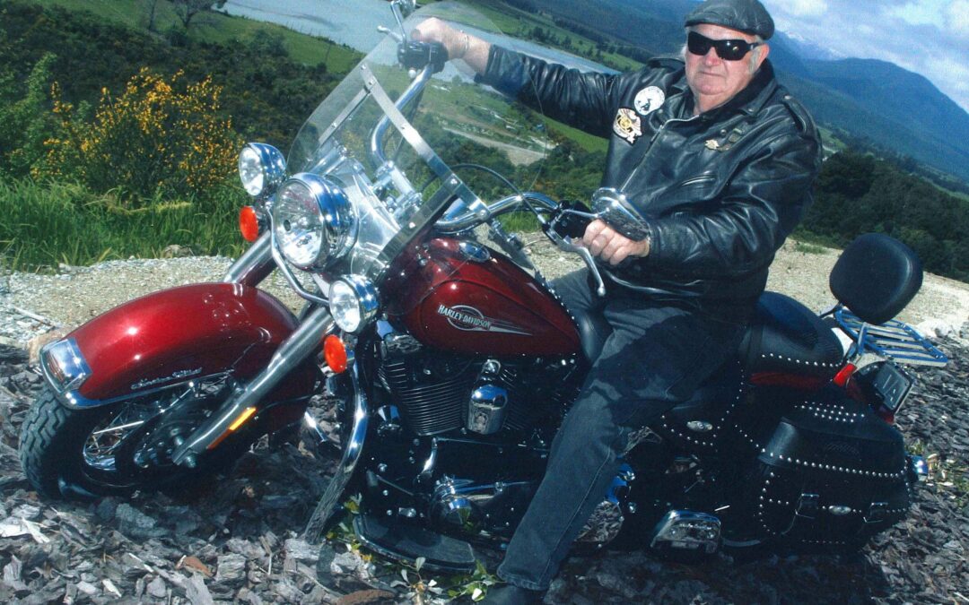 Al Jones On Motorbike